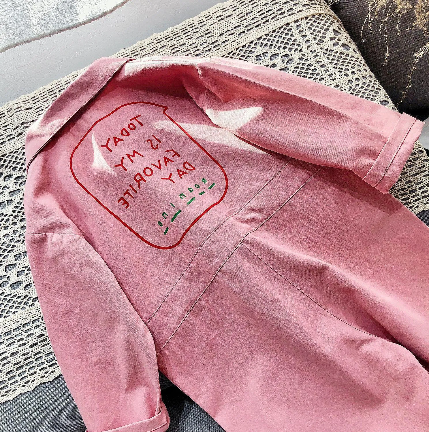 Rompers Children Clothing Jumpsuit Autumn Cute Girls Casual Letter Tooling Denim Baby Kids Clothes Japanes Korean Style 1-7 Y 230825