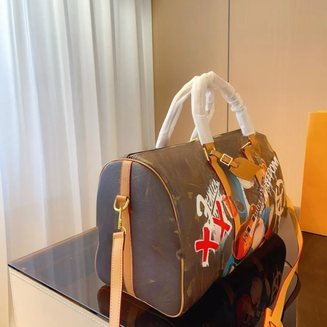 Diagonal Cross Bag Travel Bag, en stilig resväska som kan passa både män och kvinnor