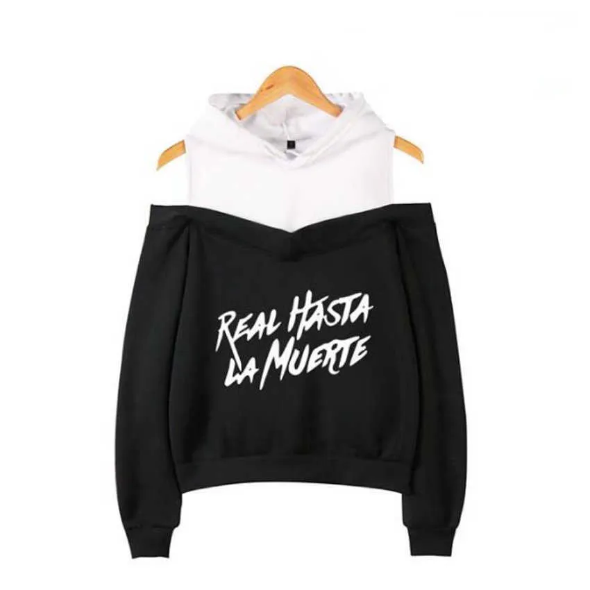 Anuel AA Real Hasta La Muerte Mujeres Sudadera Con Capucha