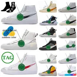 2024 Blazer Mid 77 running Casual Shoes Mens women Trainers Designer Shoe Platform Sneakers Vintage Blazers Multi Color High Pomegranate Jumbo