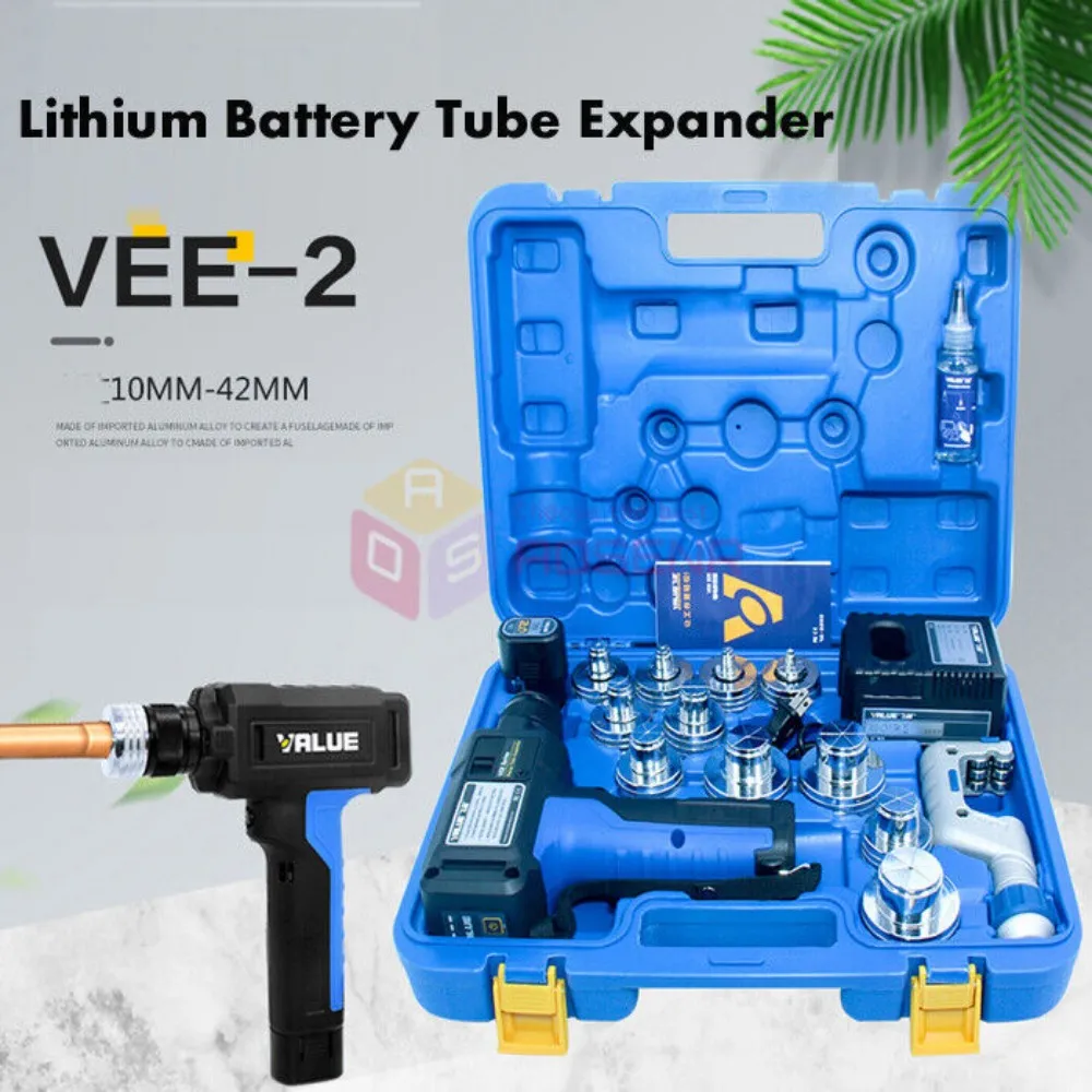 VEE-2 Espansore completamente automatico Espansore per tubi in rame elettrico Espansore Flare Condizionatore d'aria con batteria al litio