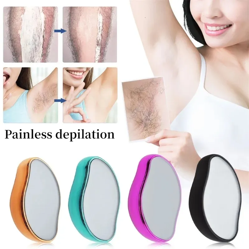 Epilator Women Crystal Painless Nano Erase Body Beauty Depilation Multicolour Physical Hair Removal Eraser Man Remove Tool 230826