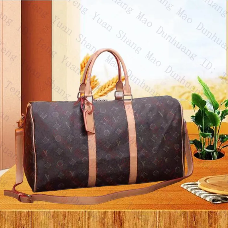 Tasarımcı Duffle Bags Holalls Duffel Bag Bagaj Hafta Sonu Seyahat Çantaları Erkek Kadın Bagajlar Yüksek Kaliteli Moda Stili Seyahatleri