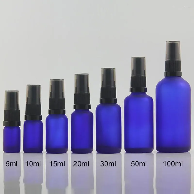 Lagringsflaskor grossist 20 ml spray flaska atomiserare återfyllbar fin dimma kosmetisk förpackning bärbar glas