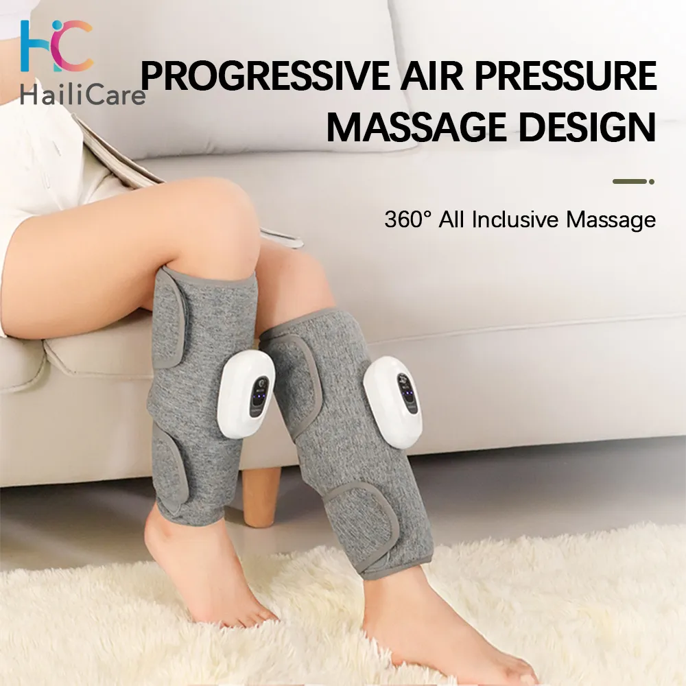 Massaggiatori per gambe Dispositivo per massaggiatore elettrico wireless per gambe Compressione dell'aria ricaricabile per alleviare il dolore Affaticamento muscolare del polpaccio Massaggio rilassante Assistenza sanitaria 230826