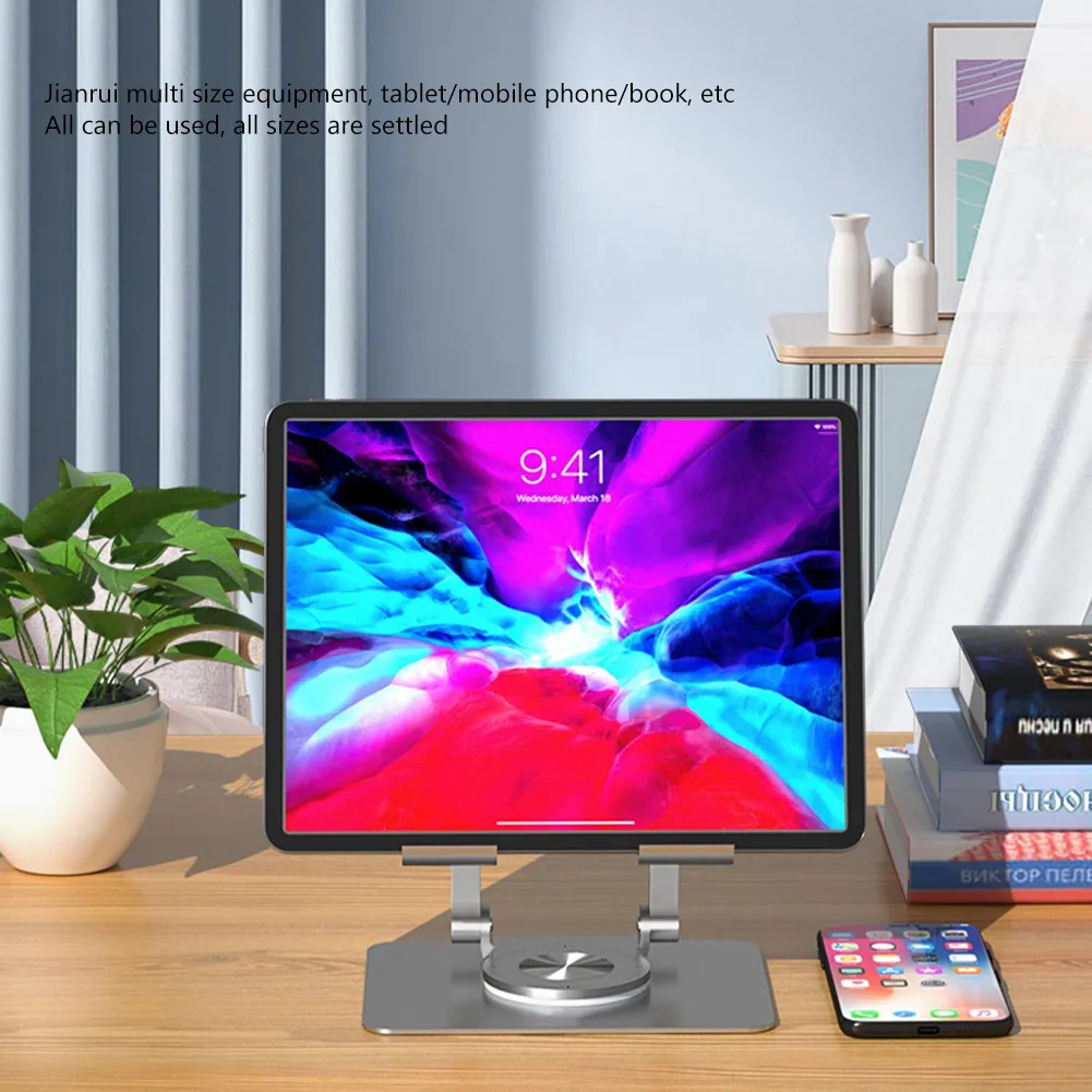 DHgate.com:Adjustable Tablet Stand, Foldable Phone Riser, 360 ...