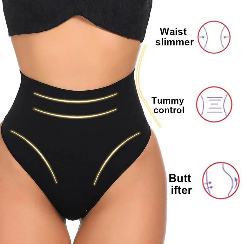 High Waist Tummy Control Panties For Women Slimming Thong Shaper With Butt  Lifting Briefs And Shaping Briefs Waisted Trainer Underwear From Shenfa03,  $11.24