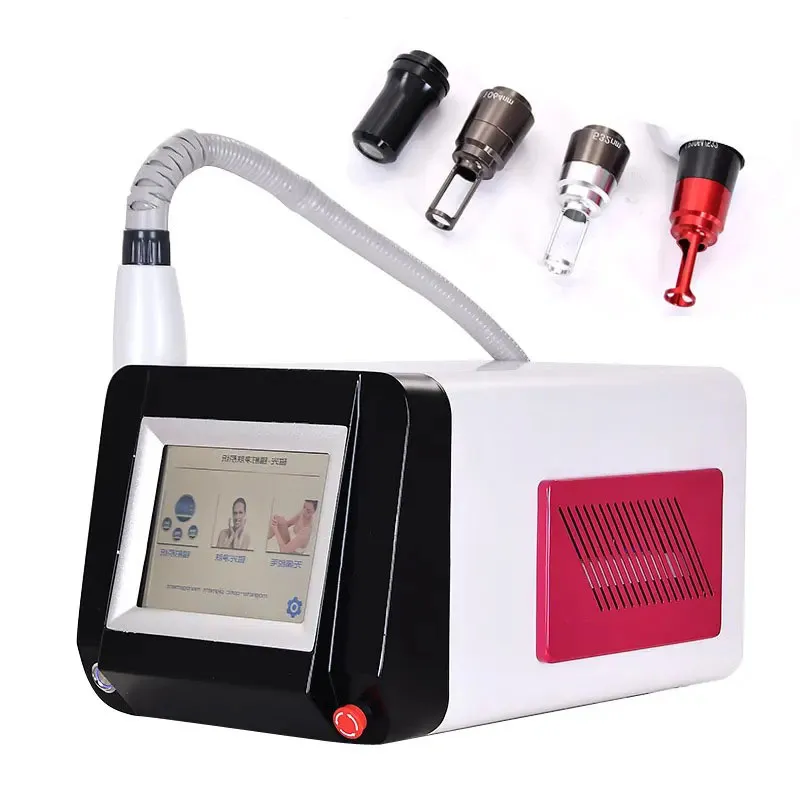 Przenośny Pico Laser 755 Nm Pigmment Dispelal Korea Q Switched Nd Yag Laser Picosecond Laser Tattoo