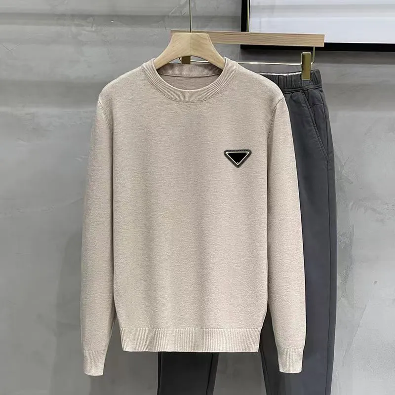 Designer Men s Sweater Warm Wool Underwear Pullover Autumn Winter Men s Top Couple KM 4XL