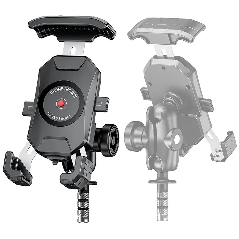 Cell Phone Mounts Holders Motorcycle Fork Stem Phone Mount Anti