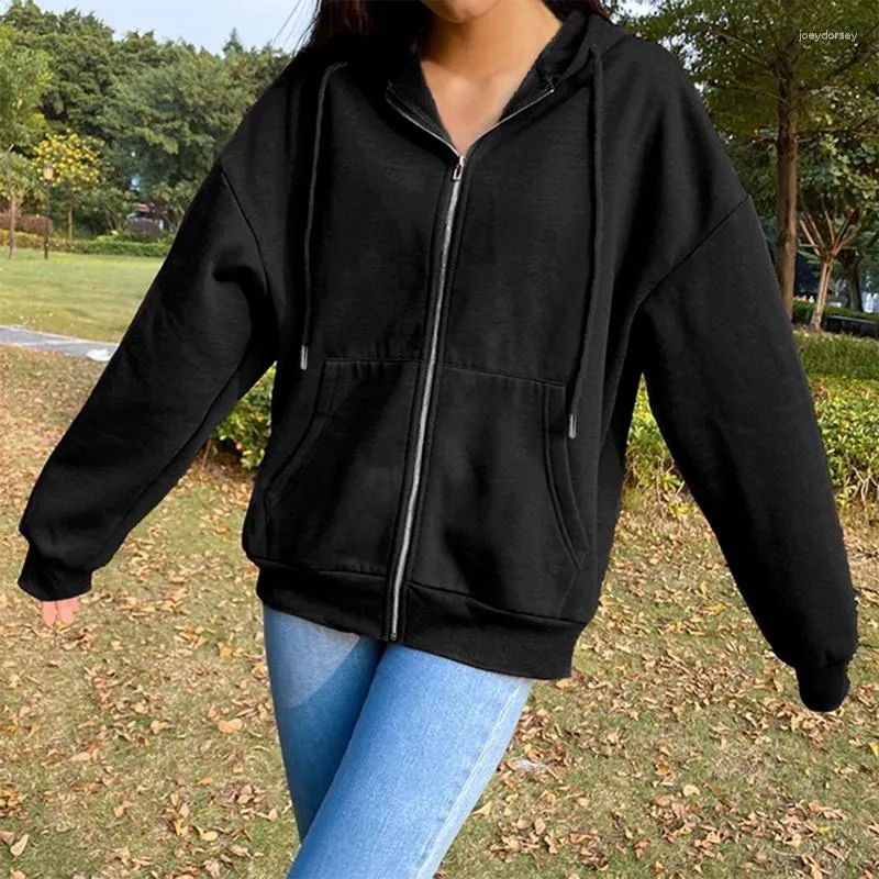 Sweat à capuche personnalisable pour femmes, vente en gros, avec fermeture éclair, pull décontracté, poches, veste zippée, manches longues, vente en gros