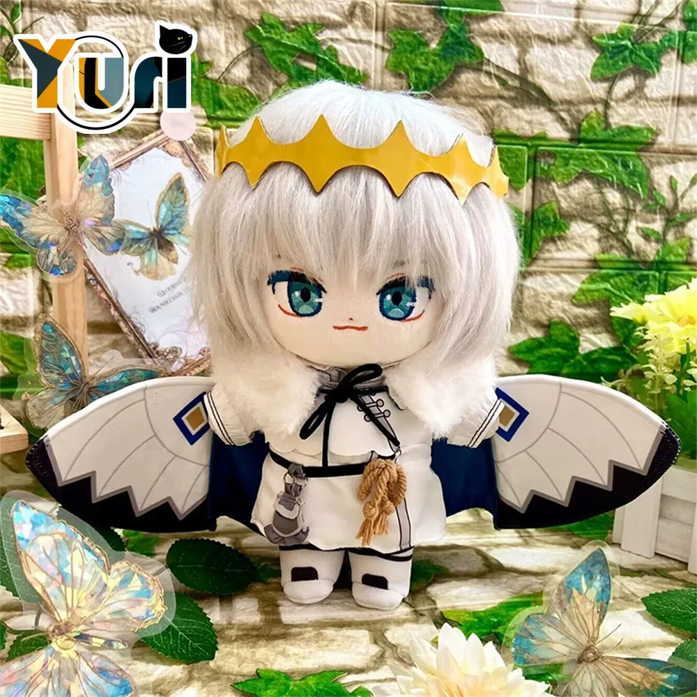 Dolls Anime Fate Grand Order FGO Oberon Plush 20cm Doll Toy Clothes Costume Cute Cosplay C KM 230826