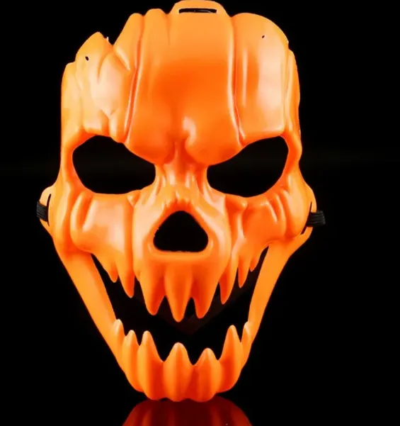Halloween Cosplay Kürbis Maske Kostüm Party Requisiten Kunststoff Phantasie Maske Scary Vollgesichts Horror Maske Lustige Terror 252Q