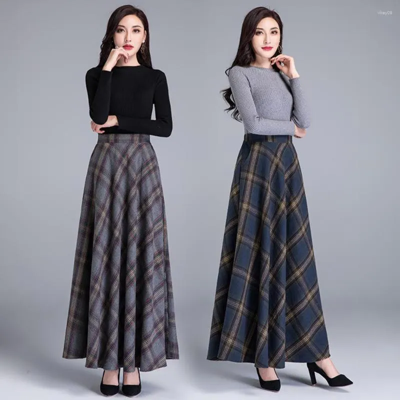 Long wool top skirt 3xl