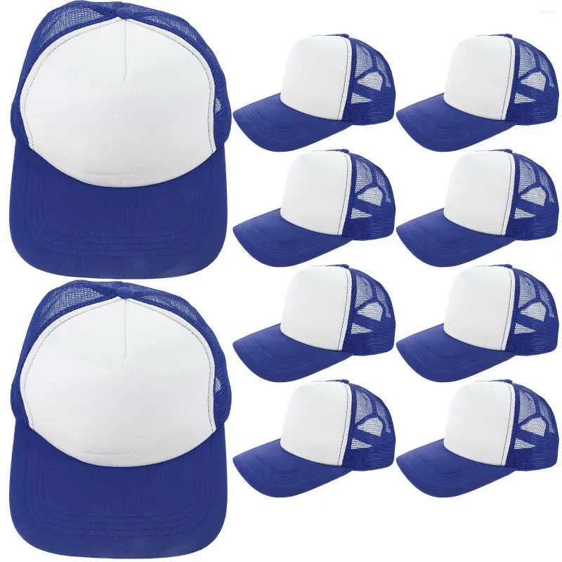 Ball Caps Sublimated Baseball Cap DIY Sublimation Hat Mesh Design Blank Hats Heat Transfer