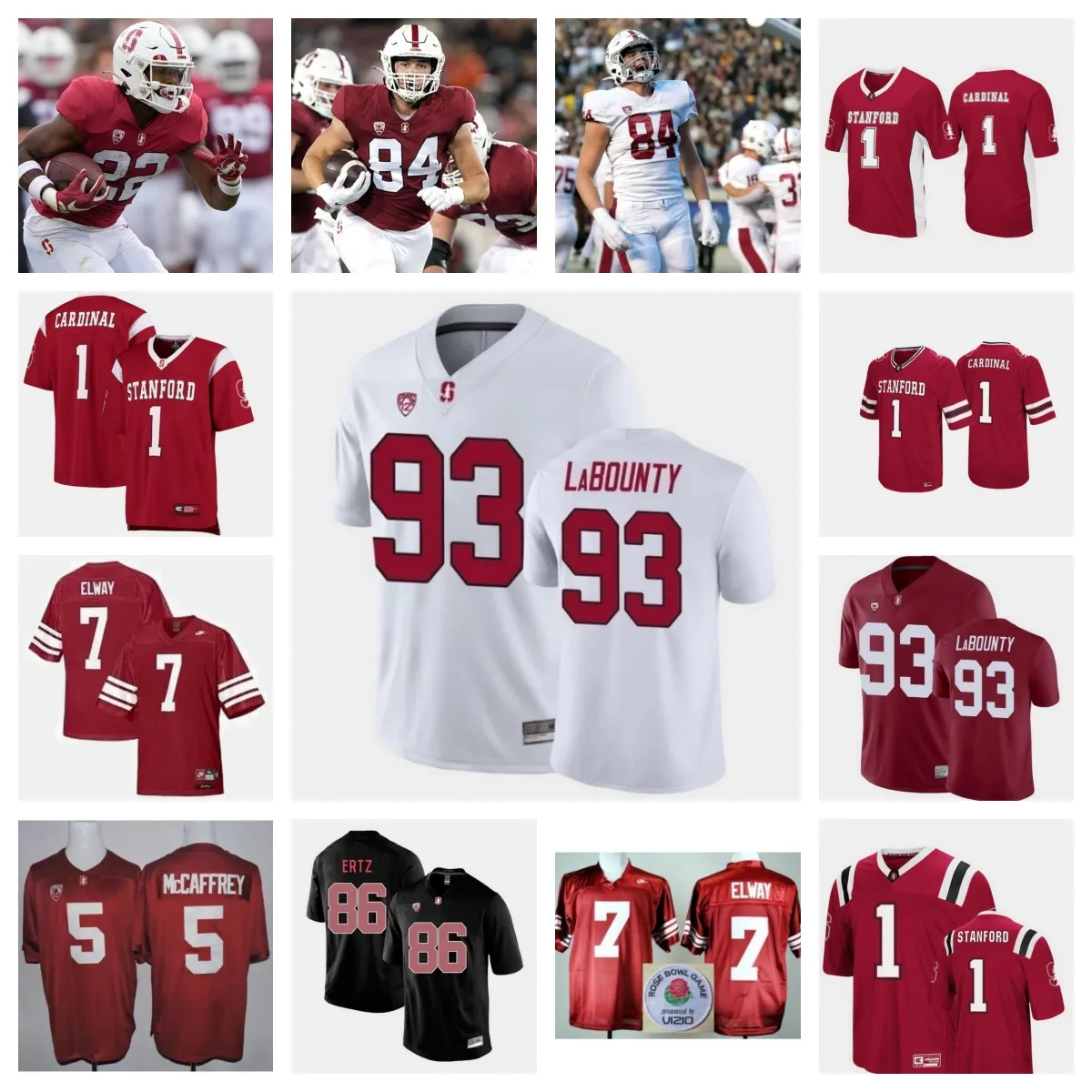 Stanford Cardinal Football Jersey 67 Fisher Anderson 57 Levi Rogers 86 Sam Roush 52 Lucas Heyer 71 Connor McLaughlin 17 Jshawn Frausto-Ramos 57 Lytle 81 Ahmari Borden