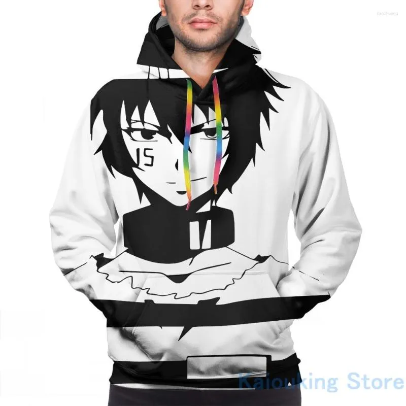 Heren Hoodies Heren Sweatshirt Voor Vrouwen Grappig Nanbaka - Juugo (NUMBER.15) Print Casual Hoodie Streatwear