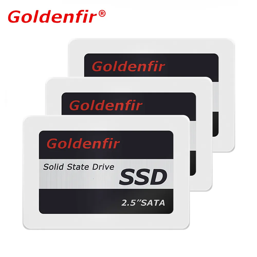 Hårddiskar GoldenFir SSD 120 GB 250 GB 500 GB 960 GB 2,5 hårddiskskivskivor Solid State Disks 2,5 "Intern 230826