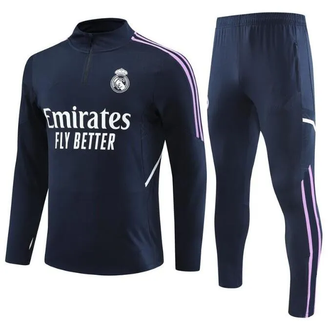 Real Madrid Man City Away Tracksuit 2022 Half Zipper, Real Sports Model For  22 24 Chandal Futbol Training From Bestplayer, $18.02