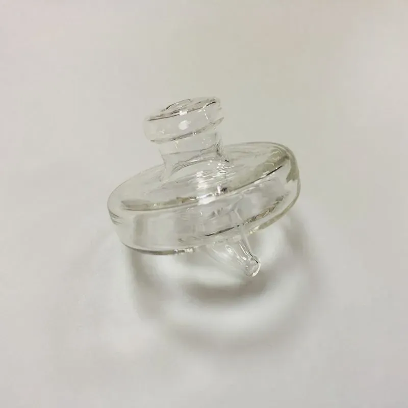 UFO Glass Carb Caps Dome 35mm Diameter Smoking Accessories Colorful Tops Hat Style Fit Quartz Banger Enails Glass Water Smoking Bong Pipes