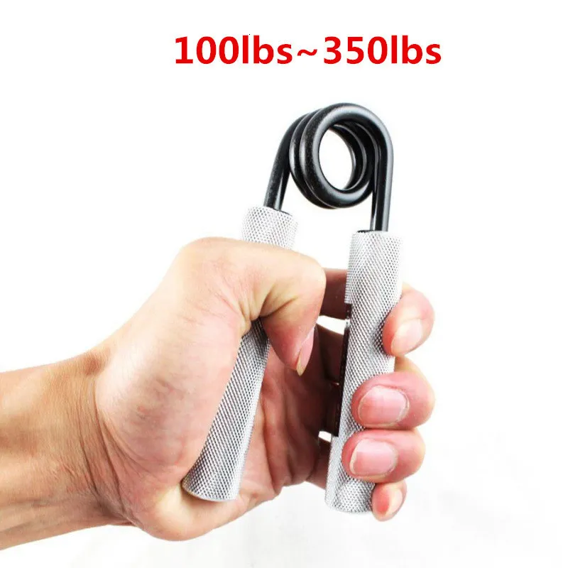 Empuñaduras de mano 100-350 libras Empuñaduras de ejercicios de mano pesada Expansor de fortalecimiento carpiano para ejercicios Antebrazo Brazos Músculo Dedo Pinza Entrenador Fuerza 230826