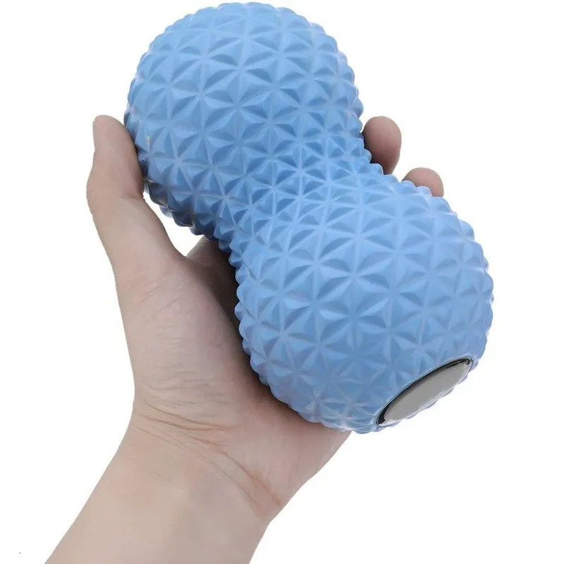 Bolas de Fitness Bola de Massagem de Amendoim Dupla Lacrosse Bola de Massagem Bola de Mobilidade para Fisioterapia Ferramenta de Massagem de Tecido Profundo Mão Traseira Pé 230826