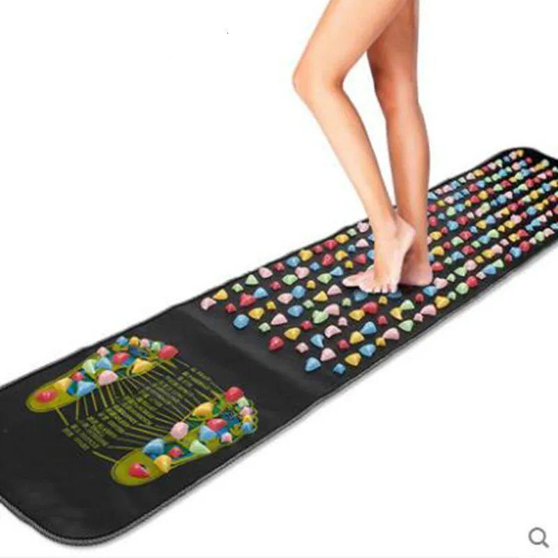 Foot Massager Health Care Tools Foot Massager Imitation Pebbles On Gravel Road Massage Cushion Pedicures Carpet 230826