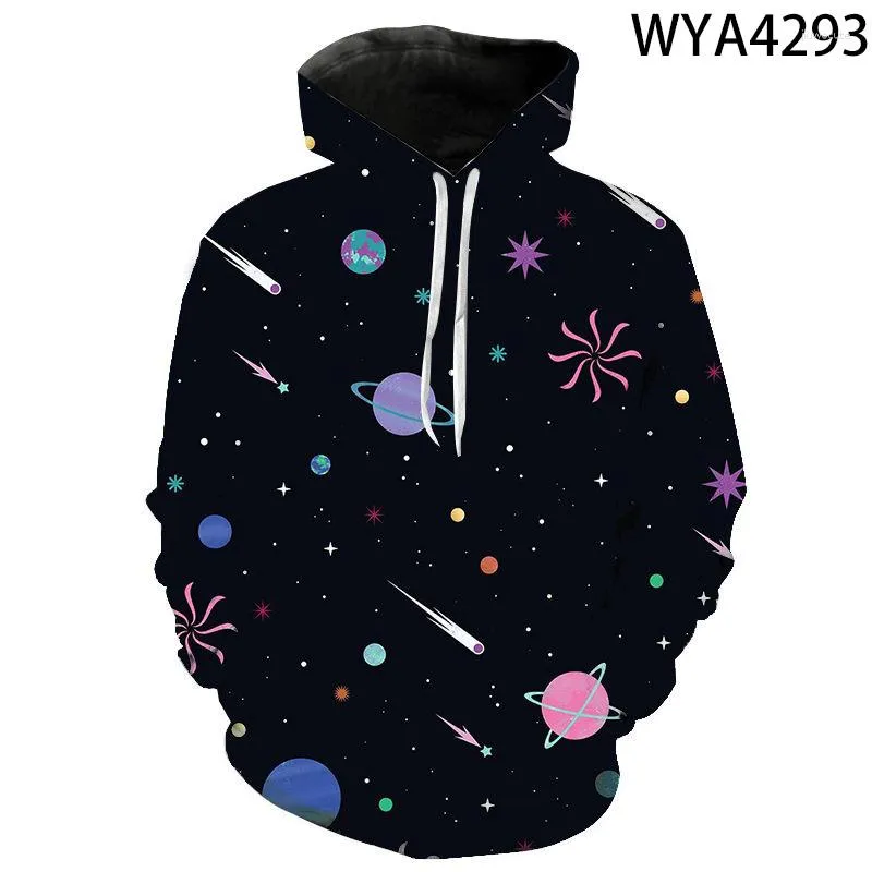 Starry sky printed long sleeve cheap coat