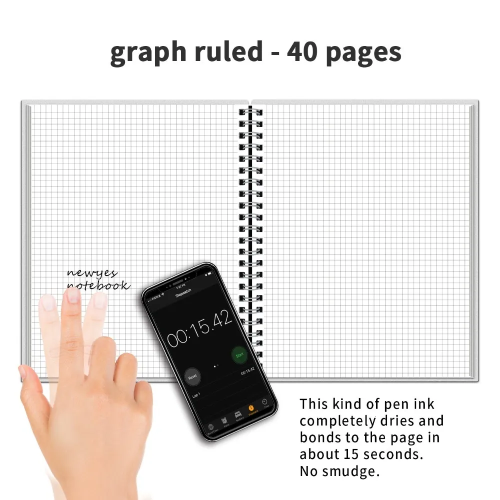 Wholesale Smart Writing Notebook A4 Wet Erasable, Reusable, Waterproof ...