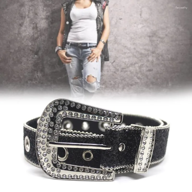 Belts Unique Waist Belt Shinning For Woman Men Jeans Formal Dress