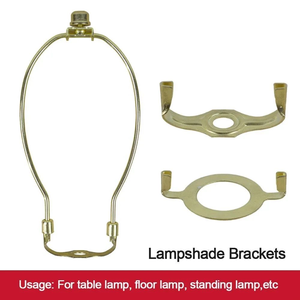 Novelty Items Iron Lamp Harp Holder Kits 8 Inch Lighting Accessories Lampshade Brackets Detachable DIY Lamp Frame 230826