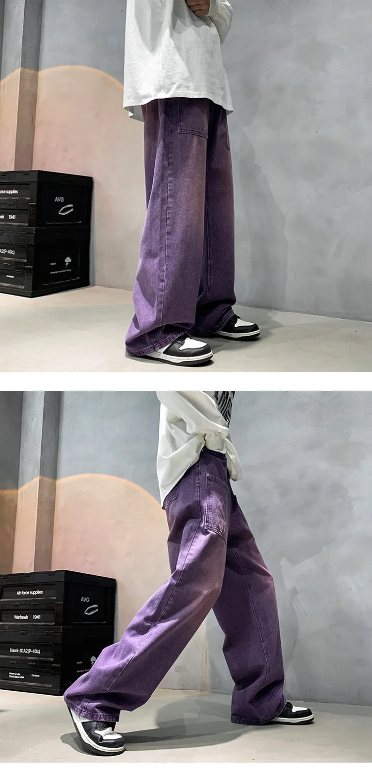 【新品】EARL skateboards Jeans Purple サイズM EARL skateboards デニムパンツ(24時間限定価格‼️) - メルカリ