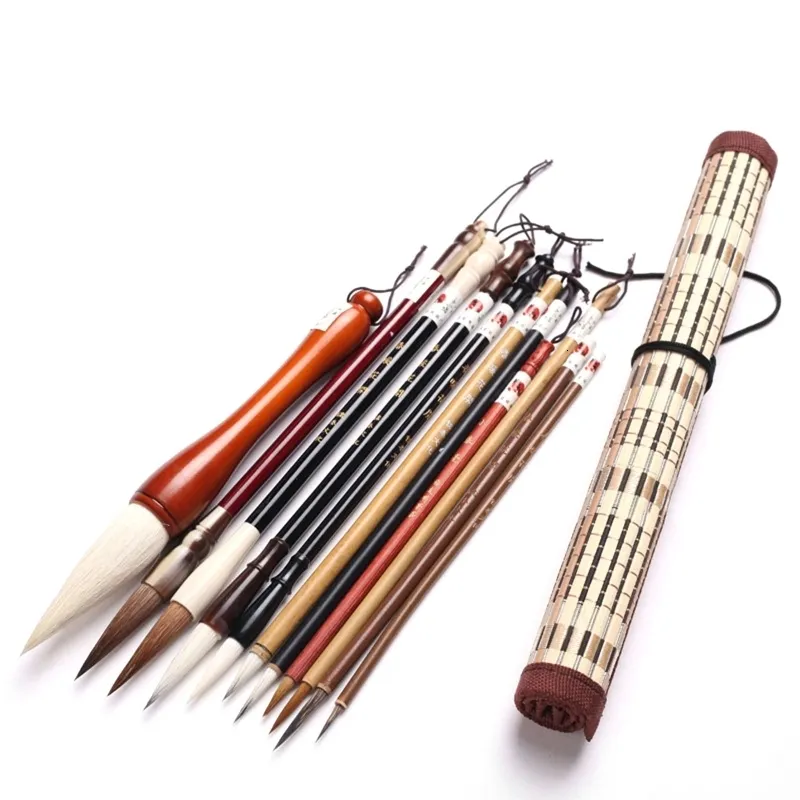 Juedi Chinese Calligraphy Brush Set For Watercolor Sumi Drawing 918950