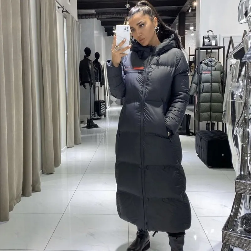 Womens Jacket Parkas Down Jackets Top Quality Puffer Long Jacket Coats Winter Coat Bright Black Warm Fashion Outerwear US European Size From 88 67 DHgate