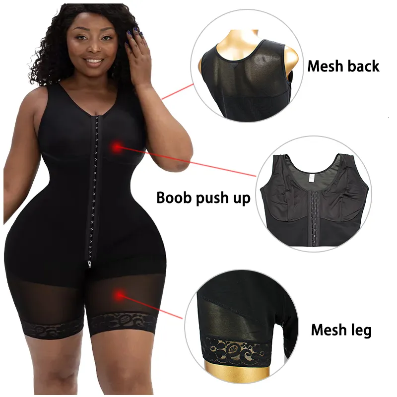 Cintura Tummy Shaper Fajas De Cuerpo Completo Faja De Compresión