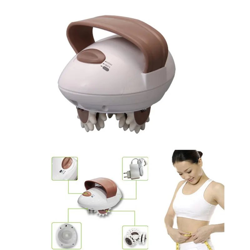 Draagbare slanke apparatuur 3D gewichtsverlies elektrische full body massager Roller Anticellulite masseren Slanker apparaat Gezondheidszorg Cellulitis controlemachine 230826