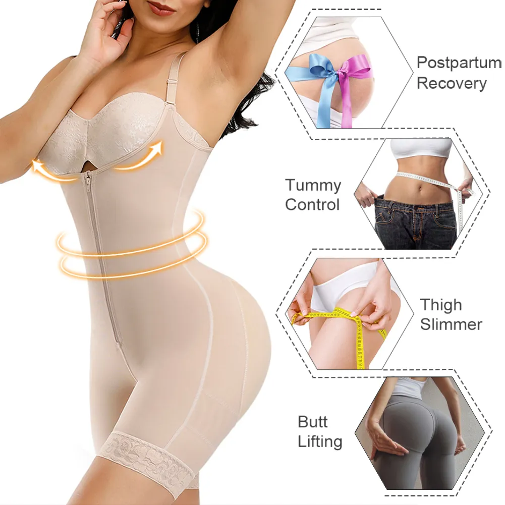 Colombian Womens Butt Lifter Body Shaper With Tummy Control And Waist  Trainer Slimming Bodysuit Deep Plunge Shapewear From Yiwang01, $31.78