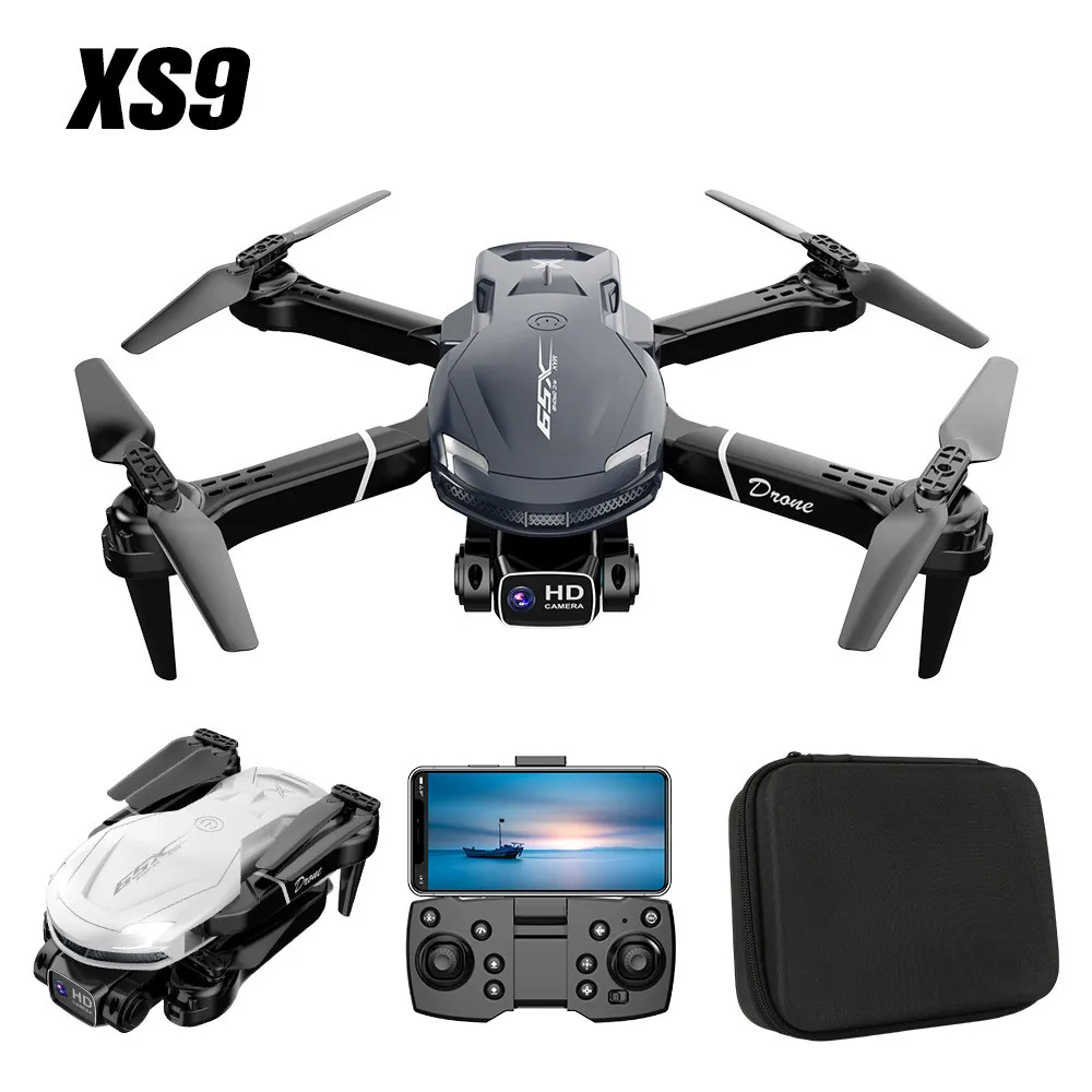 XS9 Drone med Camera 4K HD Dual Camera Four-Axis Folding Aerial Photography Drone Photography With Drone Module Battery