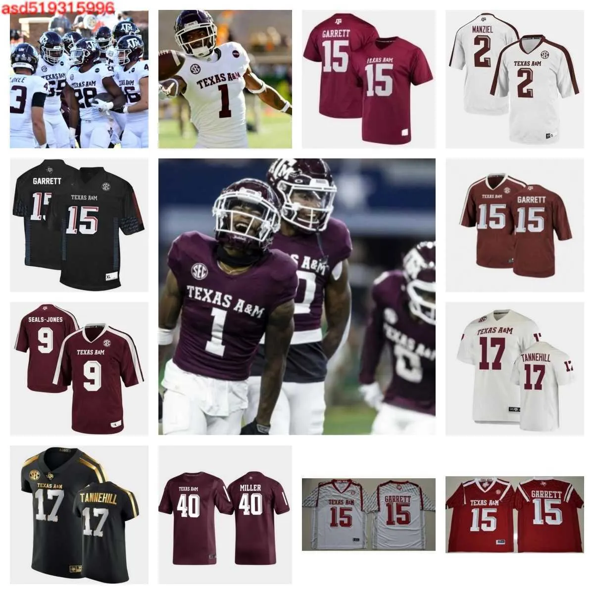 Collegiate Team Supporter Jersey Maroon White, Featuring