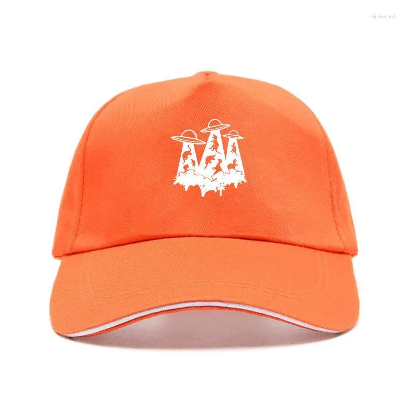 Ball Caps Men Printing Snapback Hat Trend EU Adjustable Dinosaur Alien Abduction UFO Take It Away Summer High Quality Fashion Bill Hats