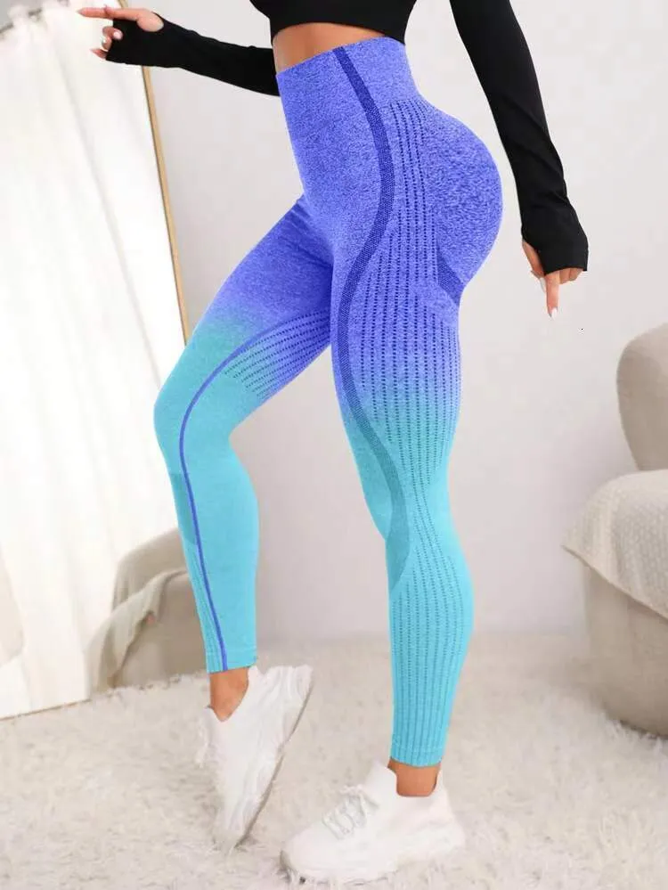 Womens Leggings Sexy Women Yoga Gradient Seamless Sports Legging Gym  Fitness Clothing Workout Leggins Booty Push Up Tights 230828 From 7,71 €
