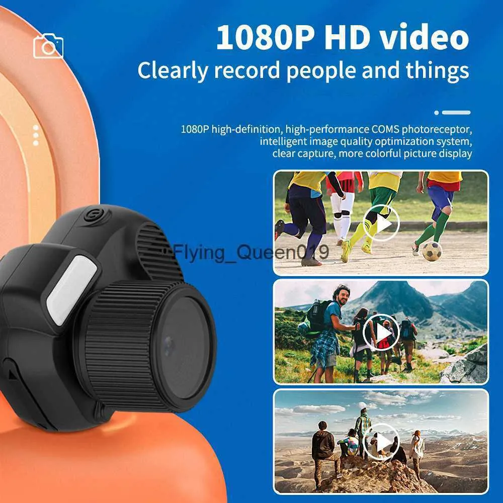 Mini Cámara De Bolsillo 1080P Cámara De Acción Para Exteriores Con