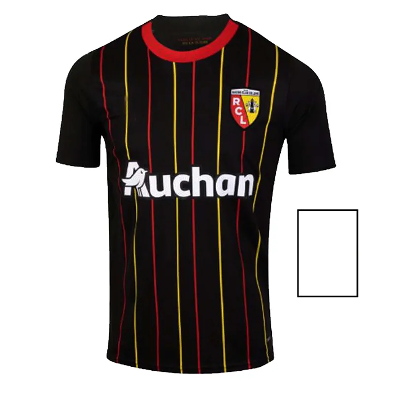 Flocages sponsor officiels monblason RC. Lens 22/23 randstad Ligue 1 France