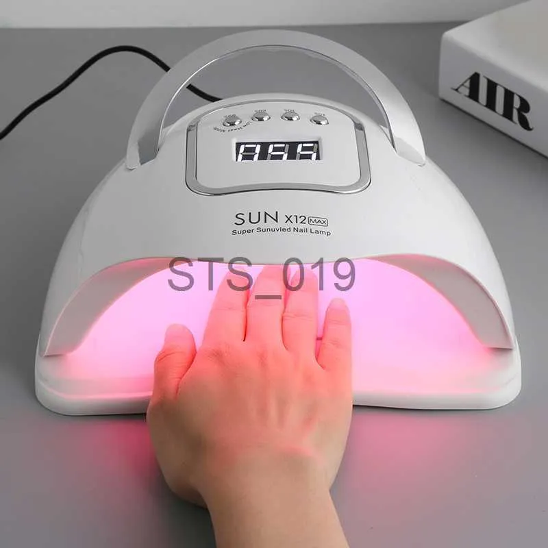 Nageltorkar 280W x12/x11 max UV LED -nagellampa för manikyr nagelgelpolsk torkmaskin Professionell Intelligent nagelork Salongverktyg x0828