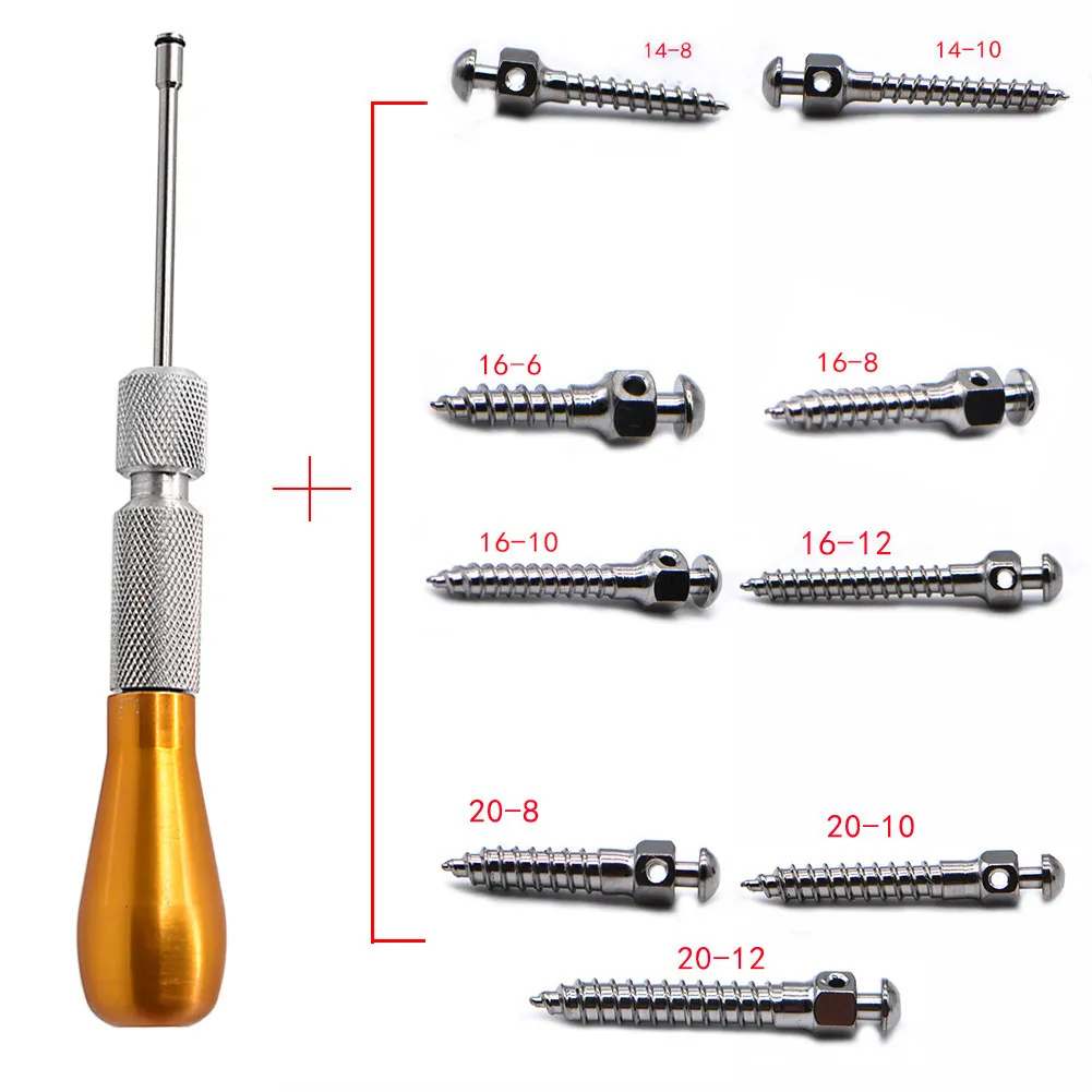 Otra higiene bucal Herramienta de coincidencia de ortodoncia dental Destornillador Micro Destornillador para implantes Dispositivo de anclaje de herramienta de tornillo autoperforante 230828