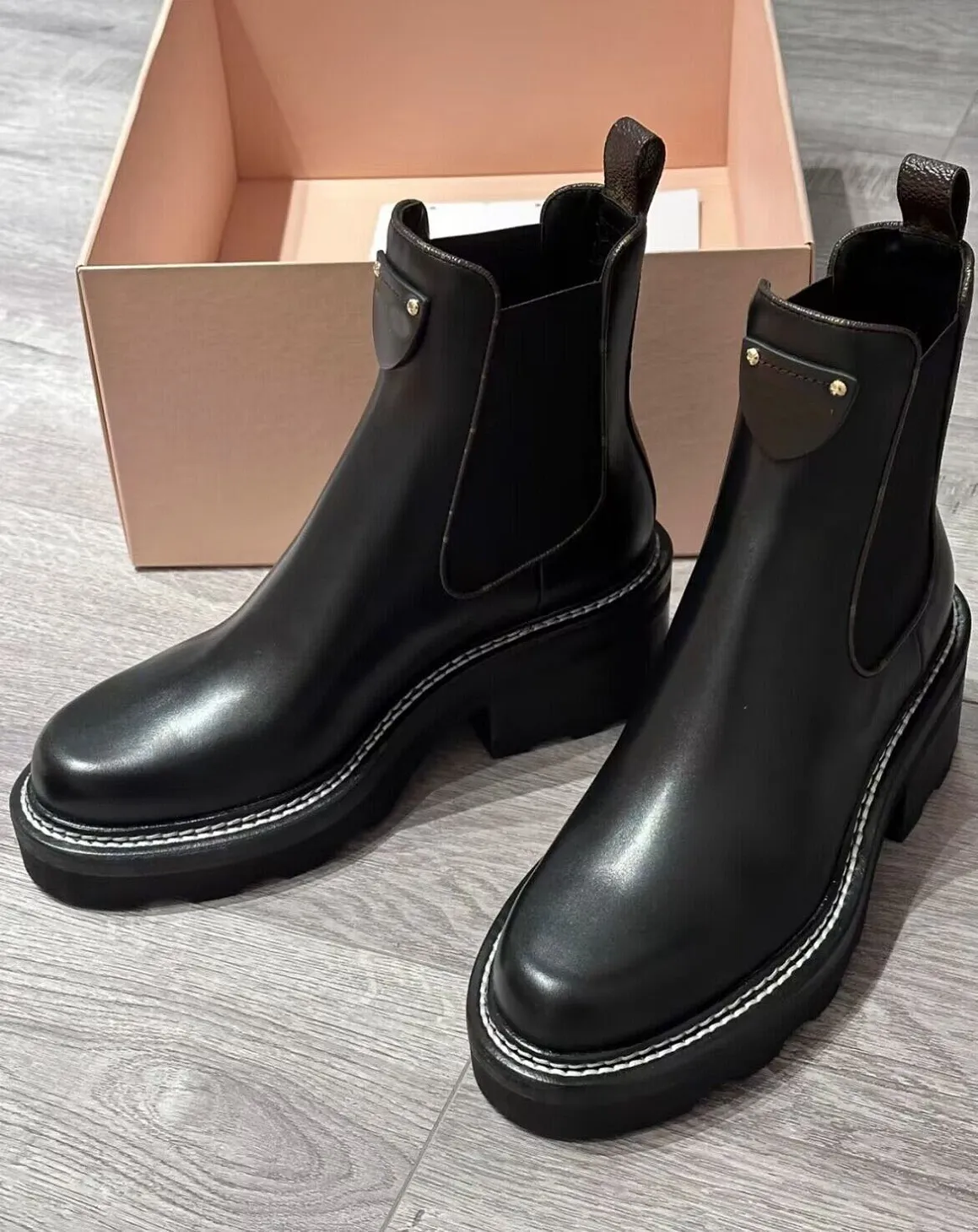 Louis Vuitton Botas Cortas LV Para Mujer Talla 35-42 