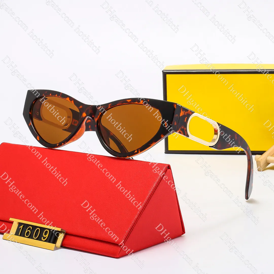 Designer Cat Eye-zonnebril voor dames Mode Blackout-rijzonnebril Luxe outdoor-reiszonnebril