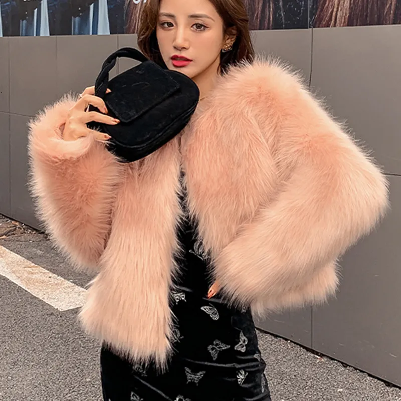 Fluffy trendy jacket online