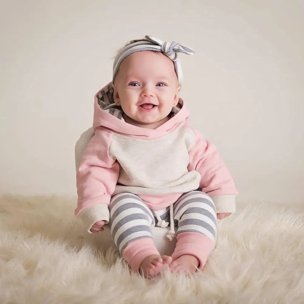 Bandeau bébé, fille, enfant - lot de 3 pièces - 3 mois à 2 ans