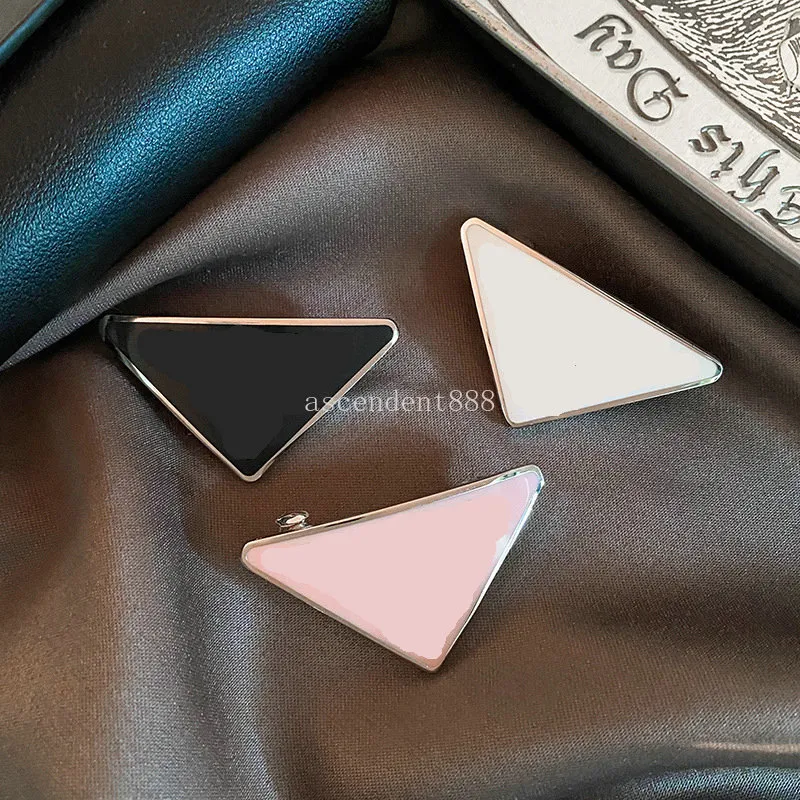 Clip a triangolo da donna per ragazze Barrette di marca Accessori per capelli con clip a forma di artiglio di granchio a molla